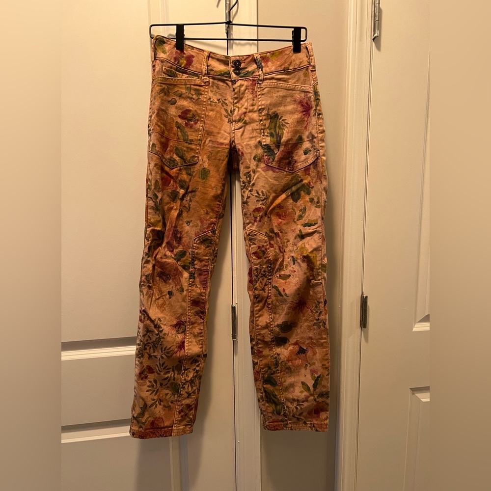 Anthropologie pilcro pattern pants
